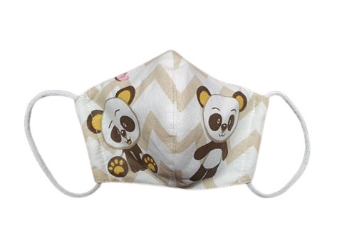 Masca de protectie ANALUCA pentru anatomica copii ursuleti panda